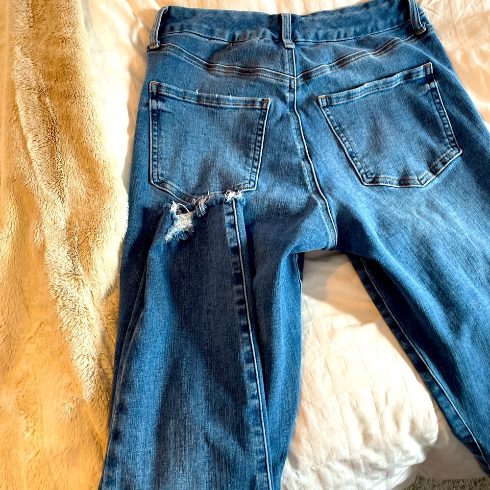 Express high waist jeans